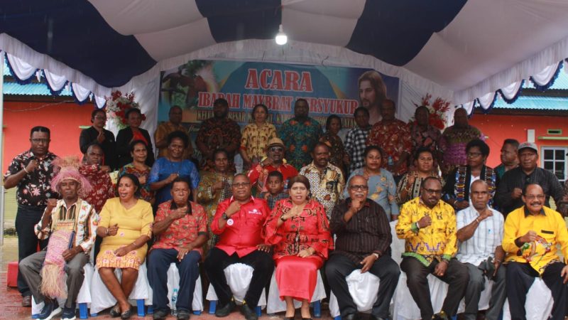 Ibadah Maybrat Bersyukur Keluarga Besar Maybrat Kabupaten Sorong Selatan Awali Tahun Pelayanan 2023