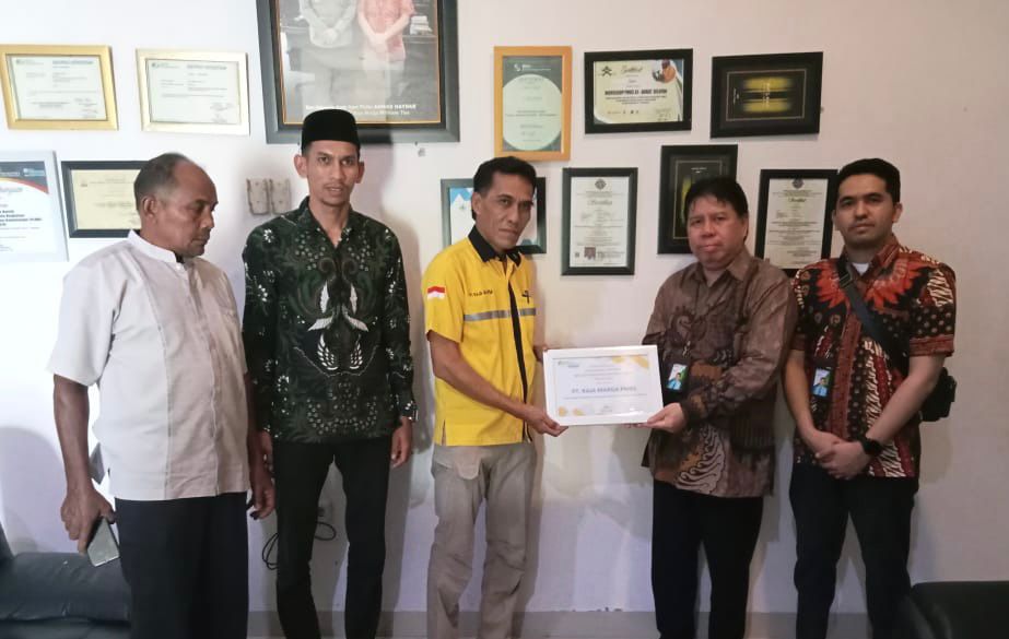 Lindungi Pekerja Rentan, BPJAMSOSTEK Meulaboh Jalin Kerjasama dengan PT Raja Marga PMKS