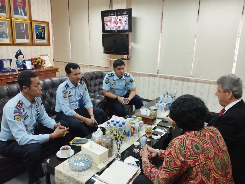 Penuhi Hak Warga Binaan WNA, Rutan Cipinang Menerima Kunjungan Duta Besar Palestina