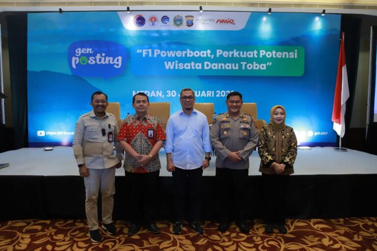 F1 Powerboat, Targetkan 1,5 Juta Penonton dan Promosikan Pariwisata Danau Toba.