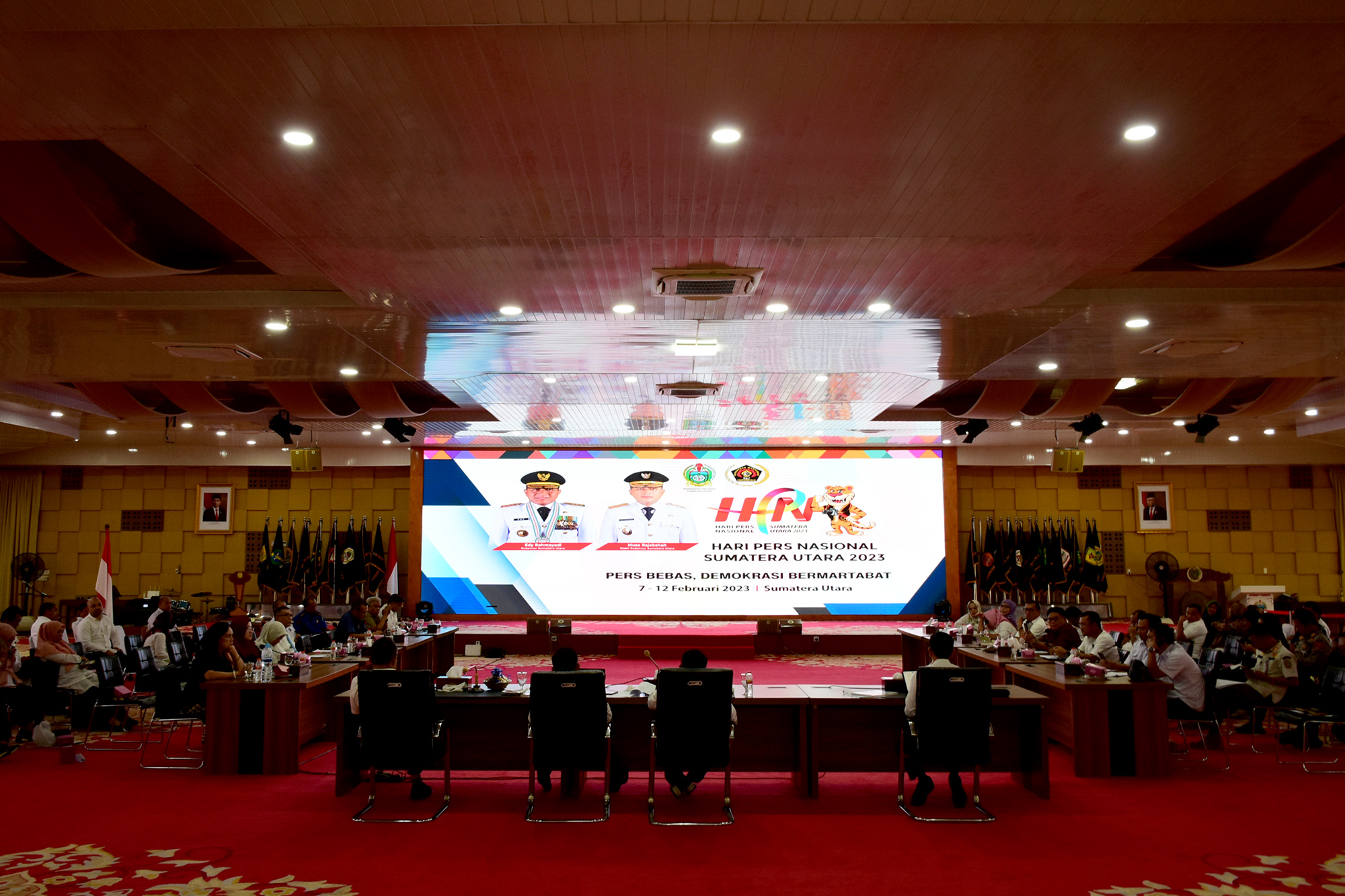 Pemprov, Forkopimda dan PWI Sumut Komitmen Sukseskan HPN 2023