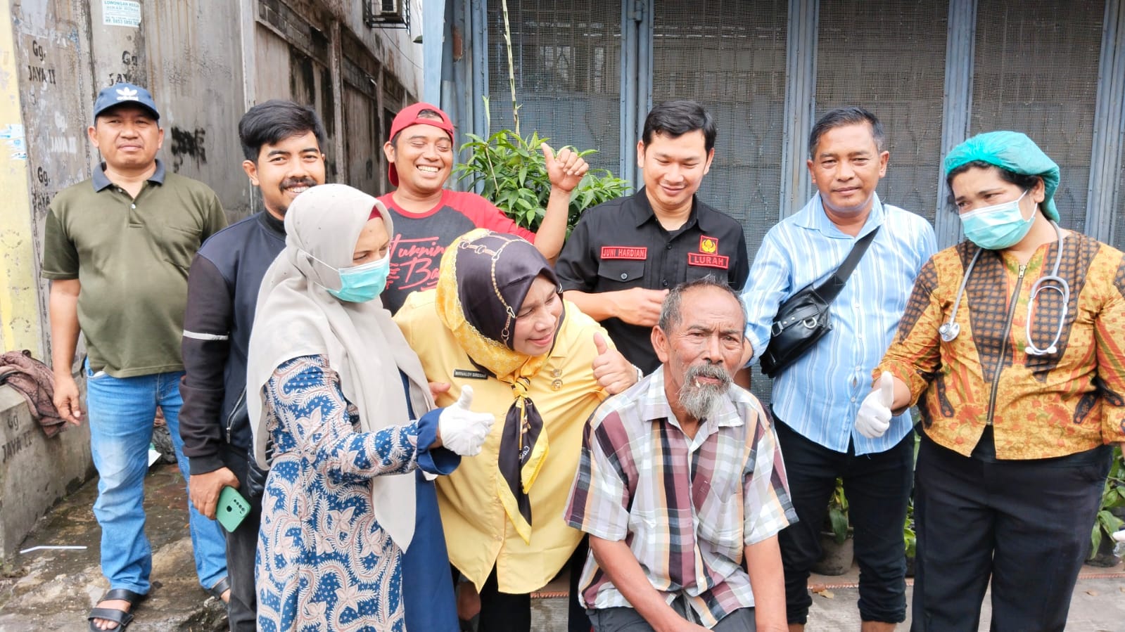 Gercep, Kecamatan Medan Kota Tangani Tuna Wisma di Jalanan