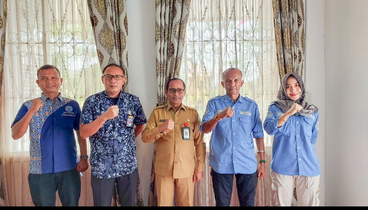 Pj Bupati Aceh Timur, Terima Kunjungan Kerja Kepala BNN Kota Langsa