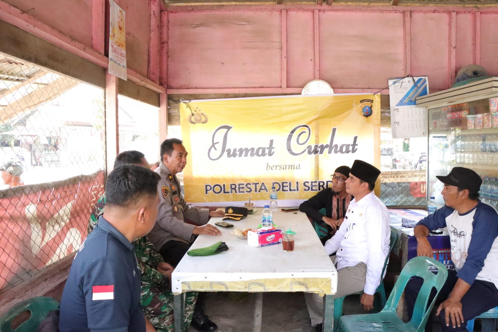 Polresta Deli Serdang Gelar Cumat Curhat dan tampung Aduan Masyarakat