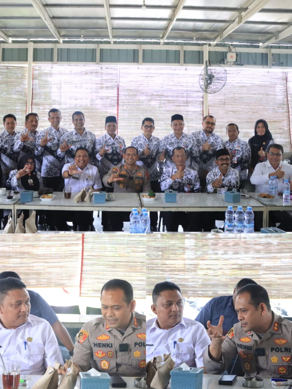 Jumat Curhat, Kapolres Lhokseumawe Terima Keluhan Dinas Pendidikan dan Pengurus PGRI Terkait Kenakalan Remaja