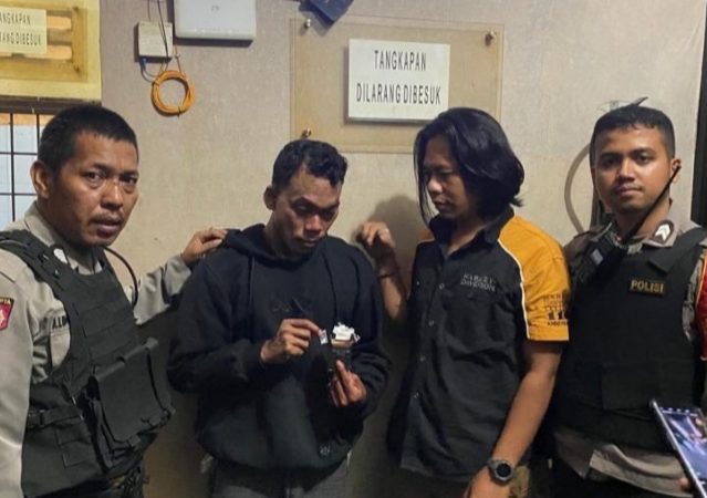 Sat Samapta Polrestabes Medan Berhasil Menciduk Seorang Warga Labuhan Kedapatan Membawa Sabu Di Dalam Bungkus Rokok