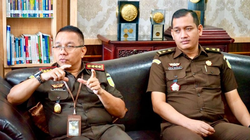 Asisten Pidana Militer Kejaksaan Tinggi Sumatra Utara Dan Kajari Langkat Kunjungi Plt Bupati Langkat