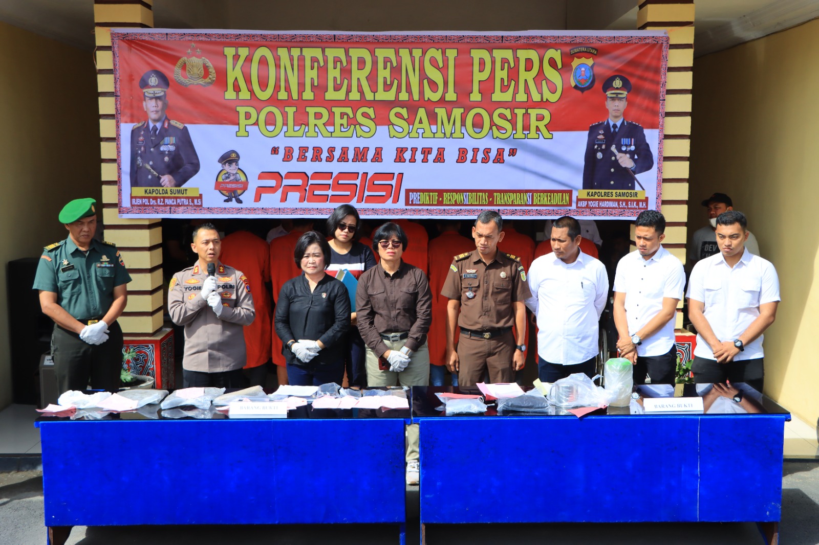 Polres Samosir Ungkap Kasus Tindak Pidana Narkotika dan Cabul