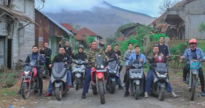 Jajal 3 Kabupaten, Lapas Binjai Gelar Touring Guna Memupuk Jiwa Kebersamaan