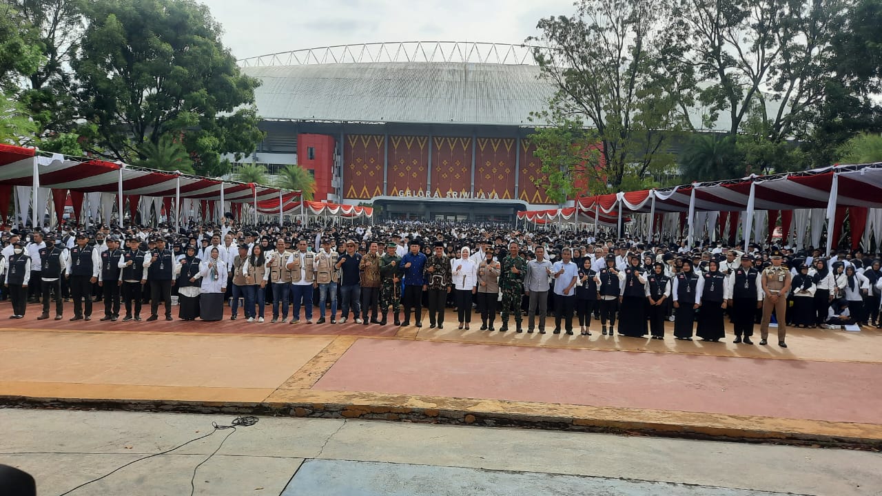 KPU Melantik 4. 765 Pantarlih Yang Ada Di Kota Palembang
