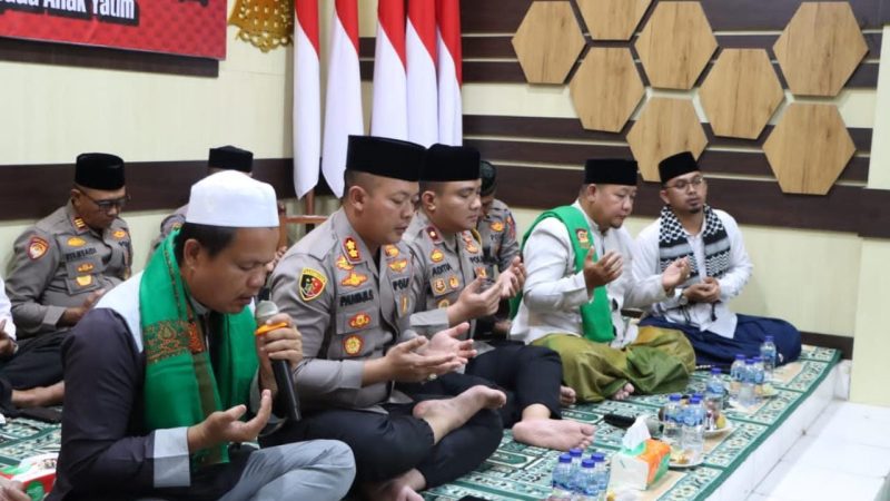 Polres Aceh Barat Gelar Doa Bersama dan Santunan Anak Yatim