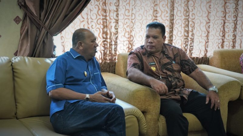 BNNK Langkat Silaturahmi Ke Syah Afandin