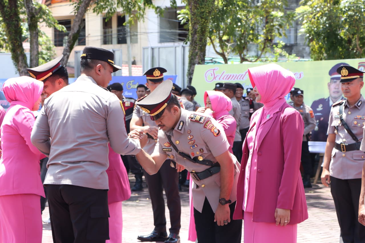 Mutasi Jabatan Di Polres Aceh Barat, Ini Pesan Kapolres Kepada Pejabat Baru