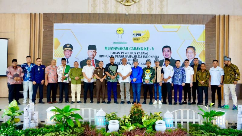 Thomas Saputra Terpilih Pimpin HIPMI Di Musyawarah Cabang (MUSCAB) ke-V BPC HIPMI Kabupaten Langkat tahun 2023