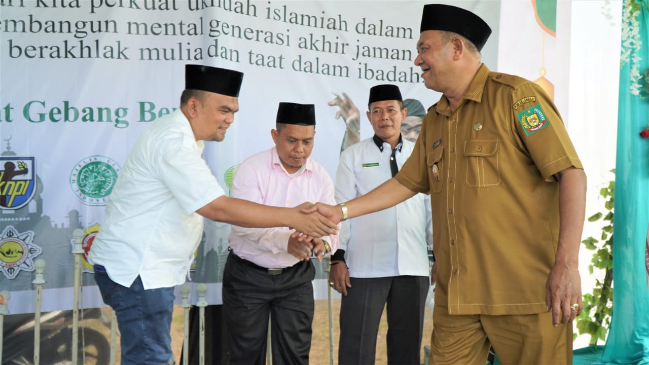 Hadiri Isra Mi’raj di Gebang, Afandin Didukung Terus Pimpin Langkat Hingga 2029