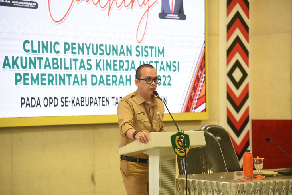 Buka Coaching Clinic Penyusunan SAKIP, Bupati Tapsel Harap Beri Kemajuan Atas Pelaporan Kinerja