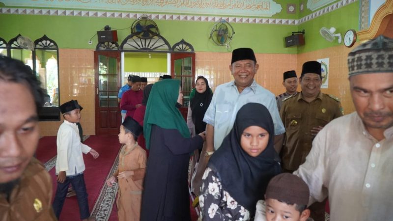 Hadiri Isra’ Mi’raj di Kecamatan Selesai, Syah Afandin di Do’akan Terus Pimpin Langkat sampai 2029