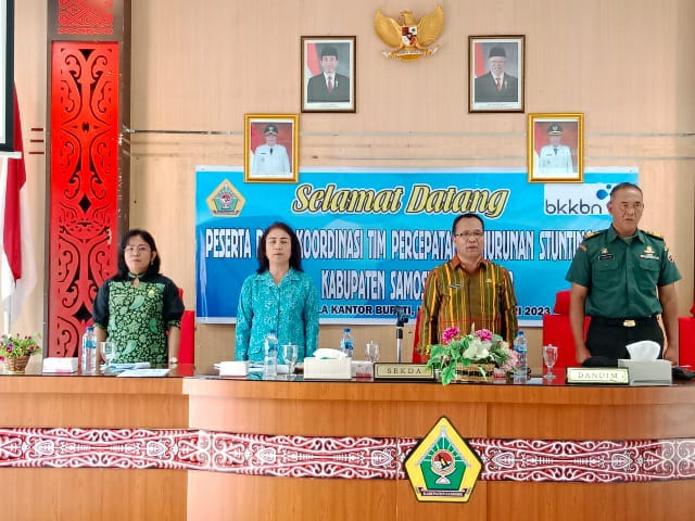 Tim Percepatan Penurunan Stunting Gelar Rakor