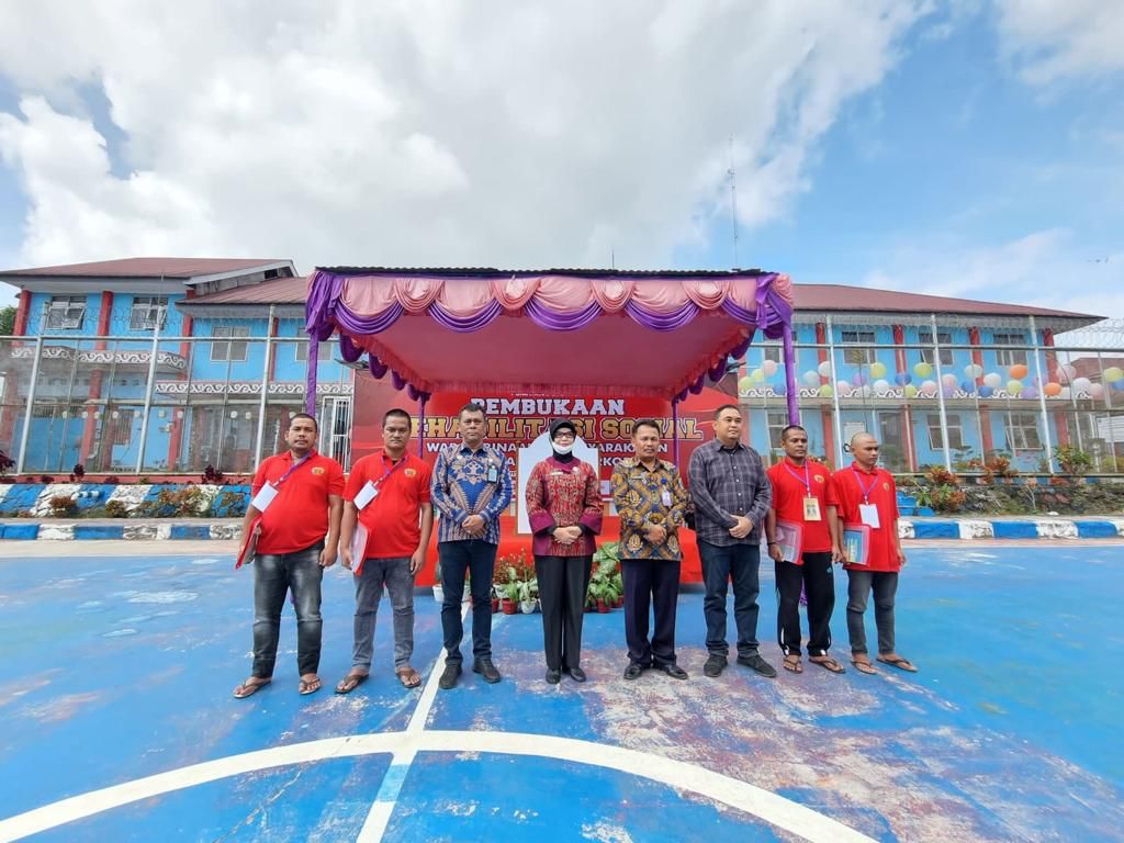 Pembukaan Rehabiltasi Sosial Warga Binaan Pemasyarakatan Lapas Narkotika Kelas IIA Pematangsiantar