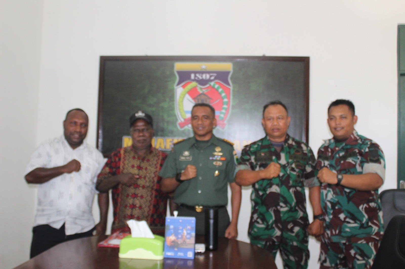 Dandim 1807 Sorong Selatan Temui Masyarakat Kampung Bagaraga Untuk Menjawab Kebutuhan Air Bersih