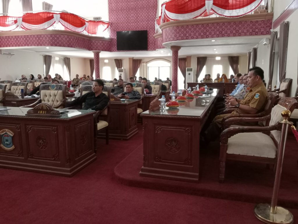 Tiga Raperda Yang Diajukan Pemkot Pangkalpinang Di Setujui Oleh 7 Fraksi