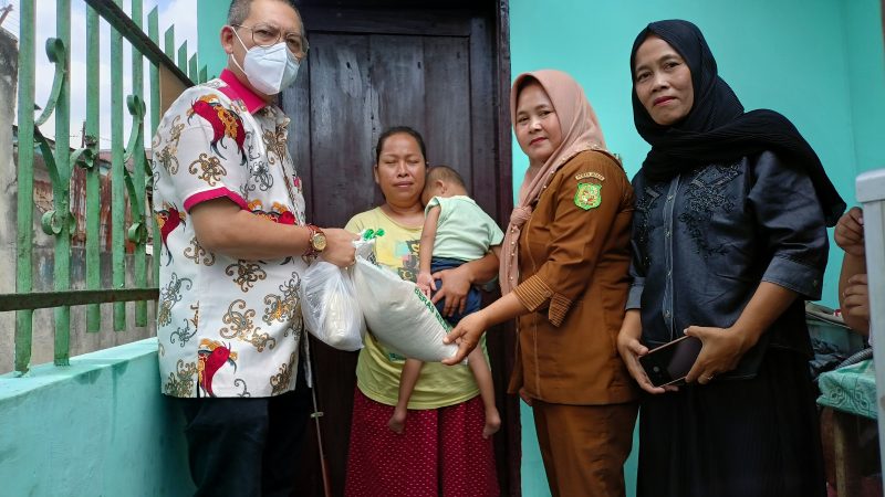 Wong Chun Sen Kunjungi 4 Balita Penderita Stunting di Kecamatan Medan Perjuangan dan Kecamatan Medan Tembung