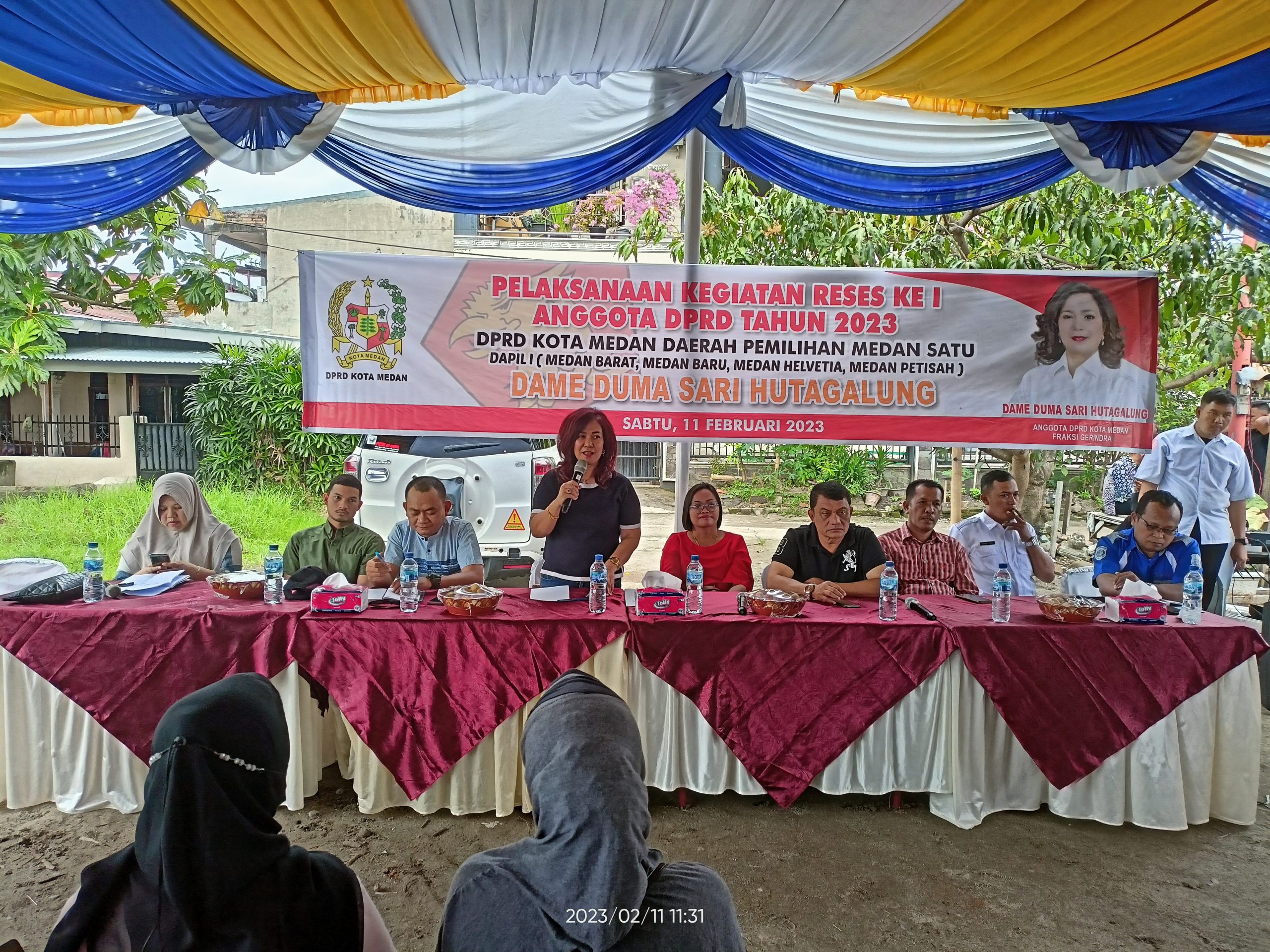 Pelaksanaan Reses Hari kedua, Duma Ajak Warga Sampaikan Keluhan dan Aspirasi