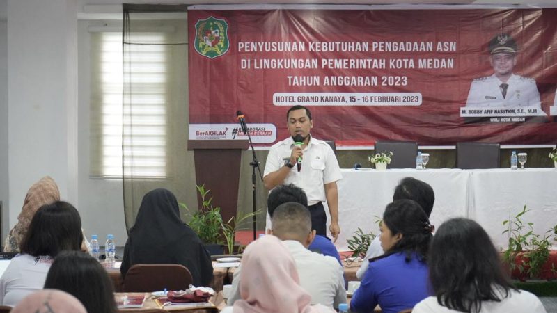 Bobby Nasution Minta Perangkat Daerah Susun Kebutuhan ASN Sesuai Analisis Jabatan dan Beban Kerja  