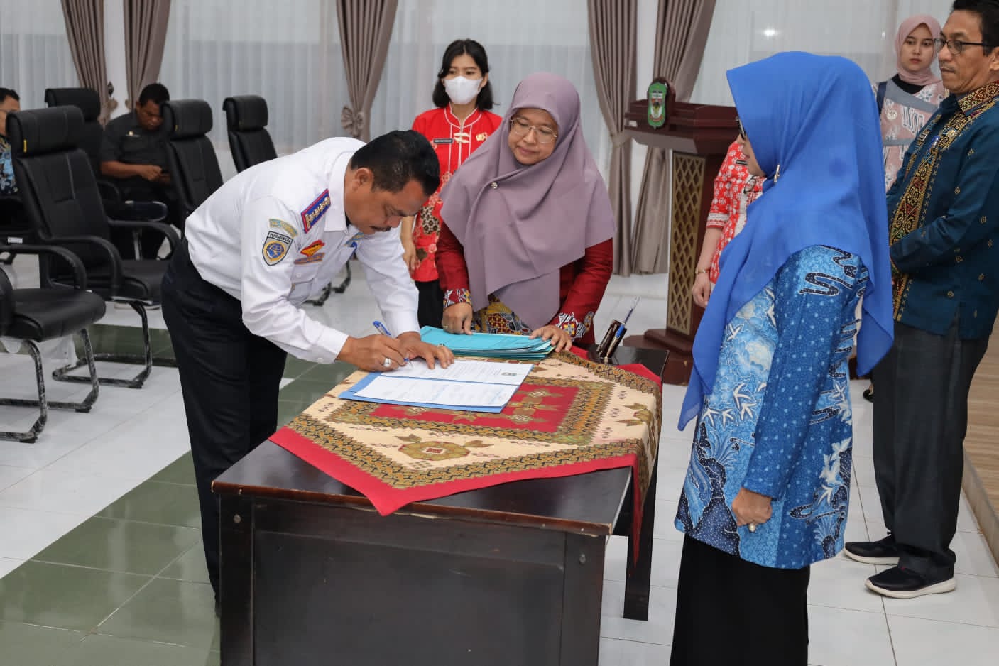 SKPD Pemko Pematang Siantar Tandatangani Perjanjian Kinerja sebagai Bahan Evaluasi Pimpinan SKPD