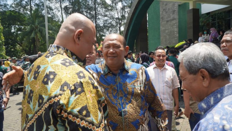 Syah Afandin Menghadiri Pengukuhan Rektor USU Sebagai Guru Besar: Kualitas Pendidikan Tercermin Dari Pemimpinya