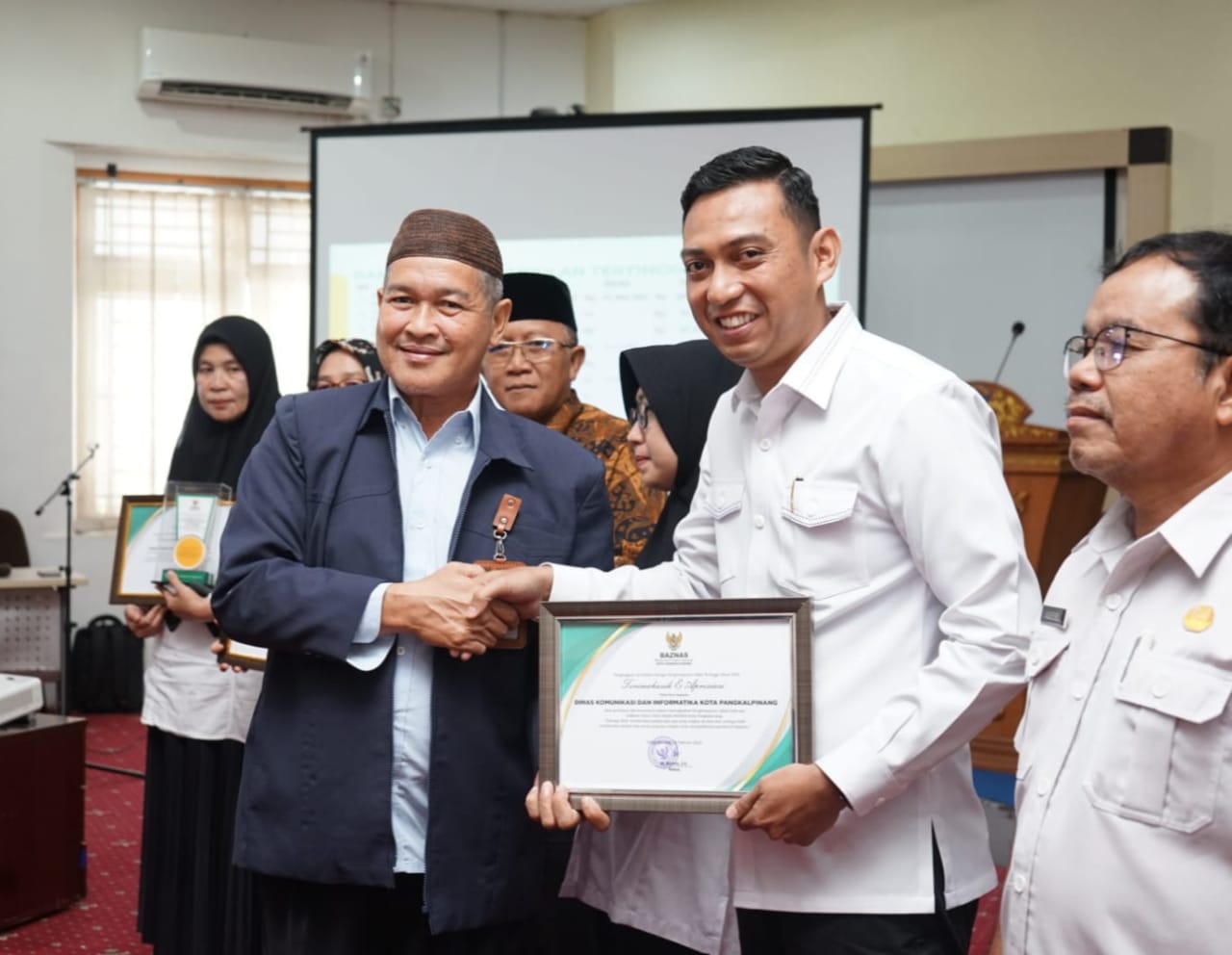 10 Instansi di Lingkungan Pemkot Pangkalpinang Capai Pengumpulan Zakat Infaq Sedekah Tertinggi Di Tahun 2022