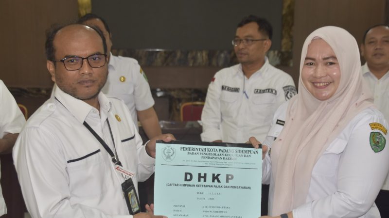 Camat Se-Kota Padang Sidempuan Berkomitmen Mengenai SPPT PBB P-2 Agar Mencapai Target Lebih Di Tahun 2023