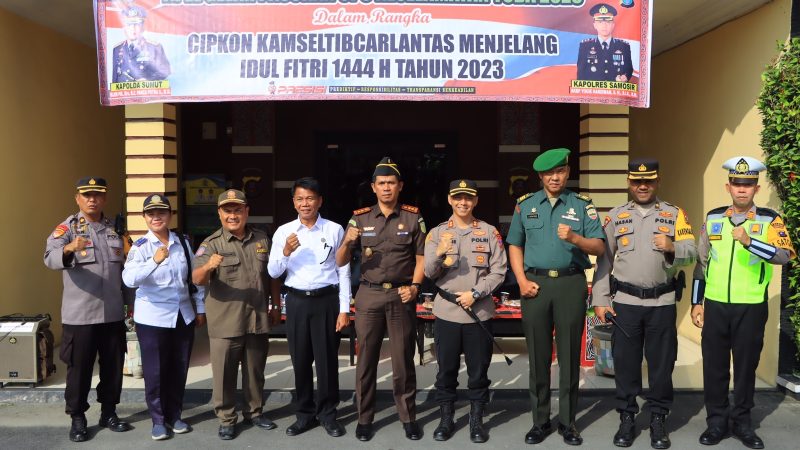 Bupati Samosir Ikuti Apel Gelar Pasukan Operasi Keselamatan Toba 2023