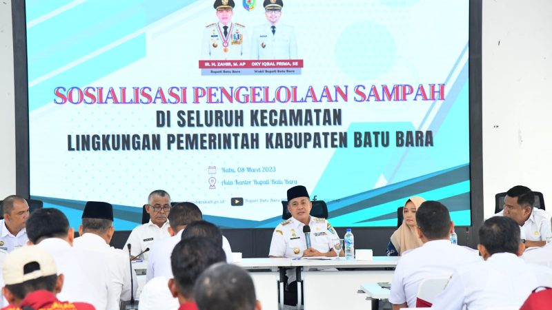 Zahir Buka Kegiatan Sosialisasi Pengelolaan Sampah