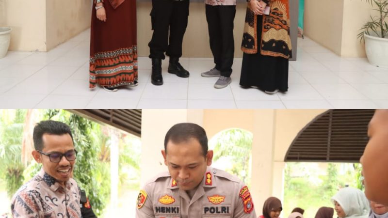 Dialog Bahaya Narkoba dan Pergaulan Bebas, Kapolres Lhokseumawe Kunjungi Sekolah Sukma Bangsa