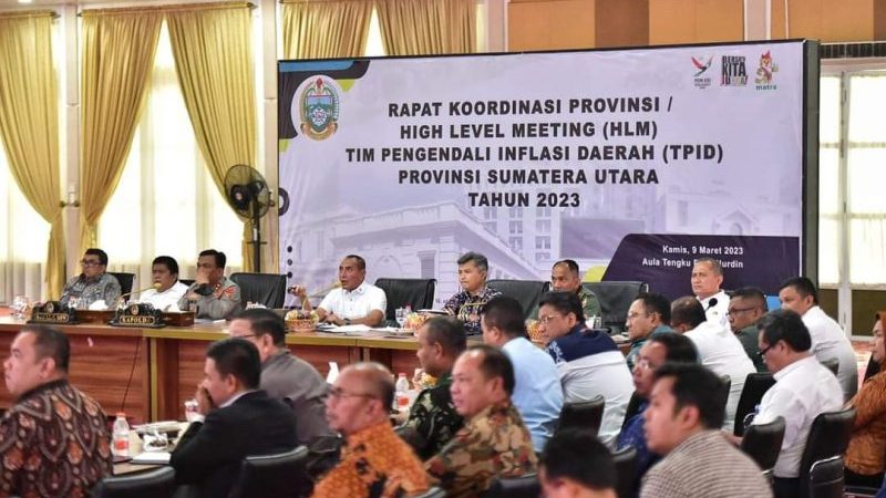 Bupati Samosir Hadiri High Level Meeting TPID Provinsi Sumatera Utara