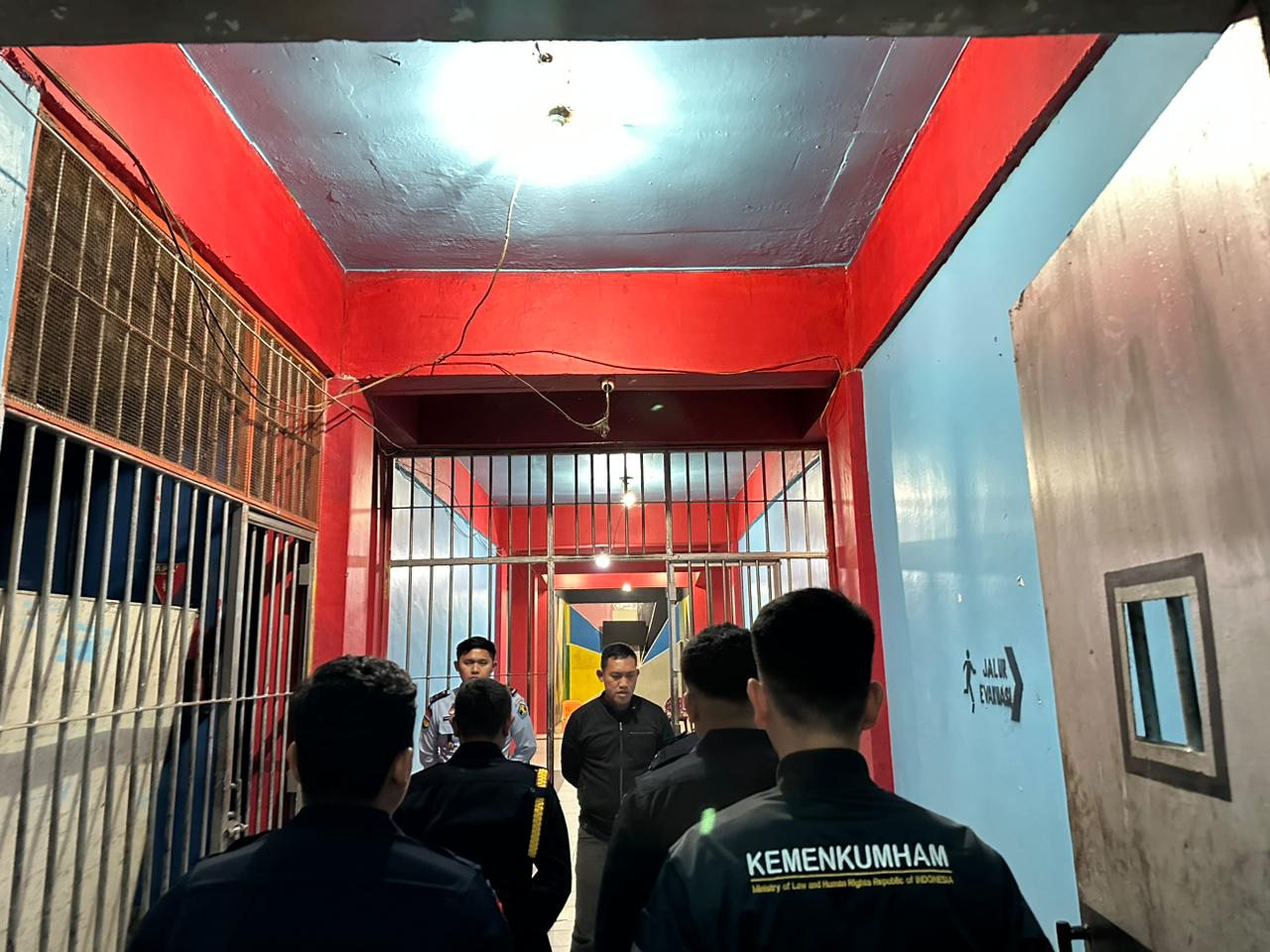 Lapas Narkotika Klas IIA Siantar Geledah Blok Hunian Warga Binaan