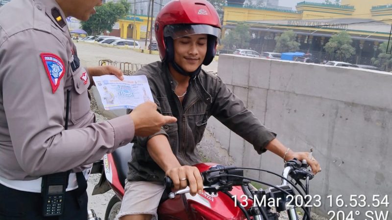 Polres Langkat Polda Sumut Laksanakan Ops Keselamatan Toba Tahun 2023