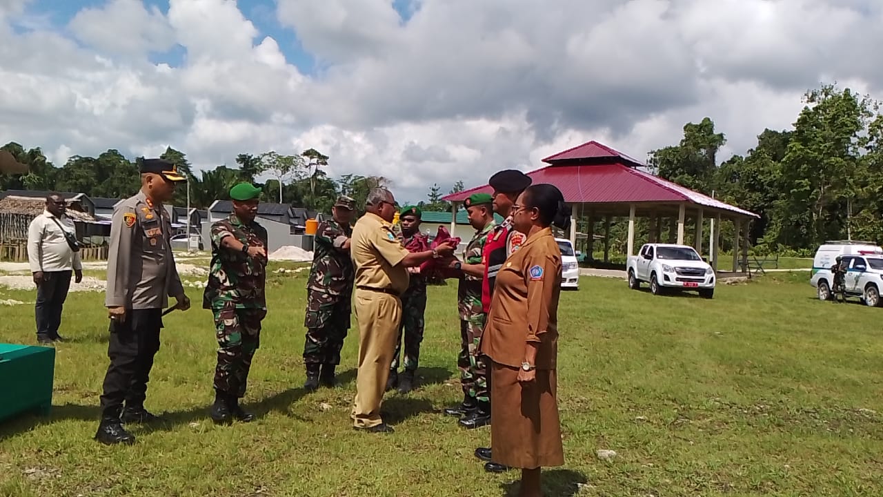 Apel Gabungan Forkompinda Serbuan Penanganan Stunting di Sorong Selatan