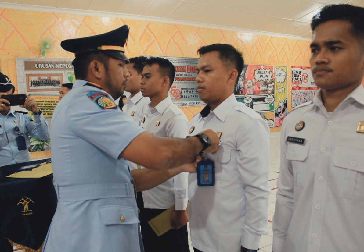 8 CPNS Lapas Siborongborong KanwilKumham Sumut Resmi Dilantik jadi PNS