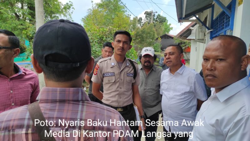 Diduga Dirut PDAM Langsa Adu Domba Awak Media, Demi “Jabatan”