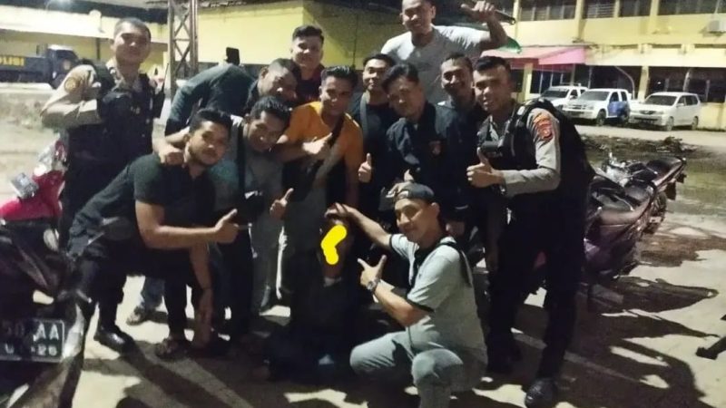 Polisi Sat Reskrim Polresta Ringkus Penikam IRT di Banda Aceh