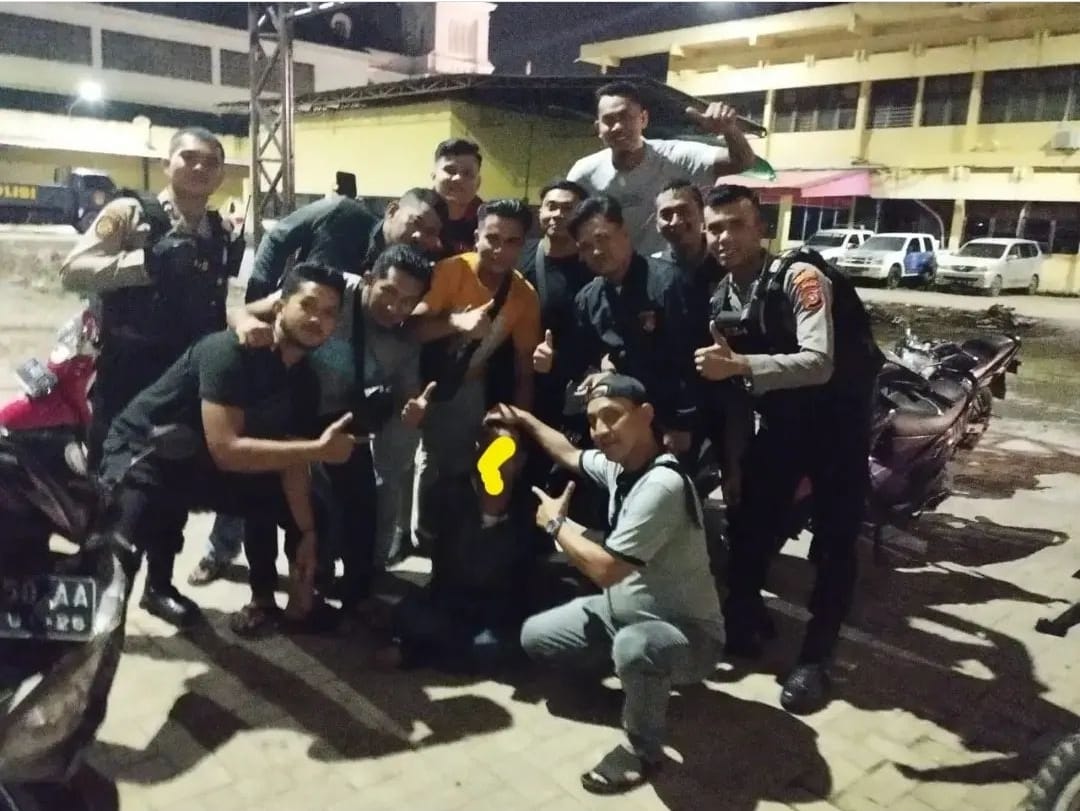 Polisi Sat Reskrim Polresta Ringkus Penikam IRT di Banda Aceh
