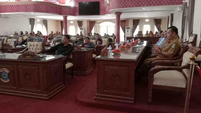 Tiga Raperda yang Diajukan Pemkot Pangkalpinang Disetujui oleh 7 Fraksi