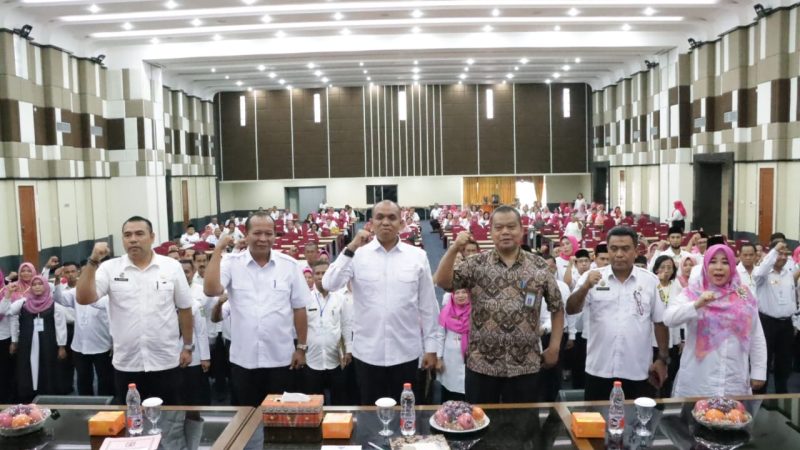 Kepala SD dan SMP se – Sergai Ikuti Bimtek Sekolah Mantap