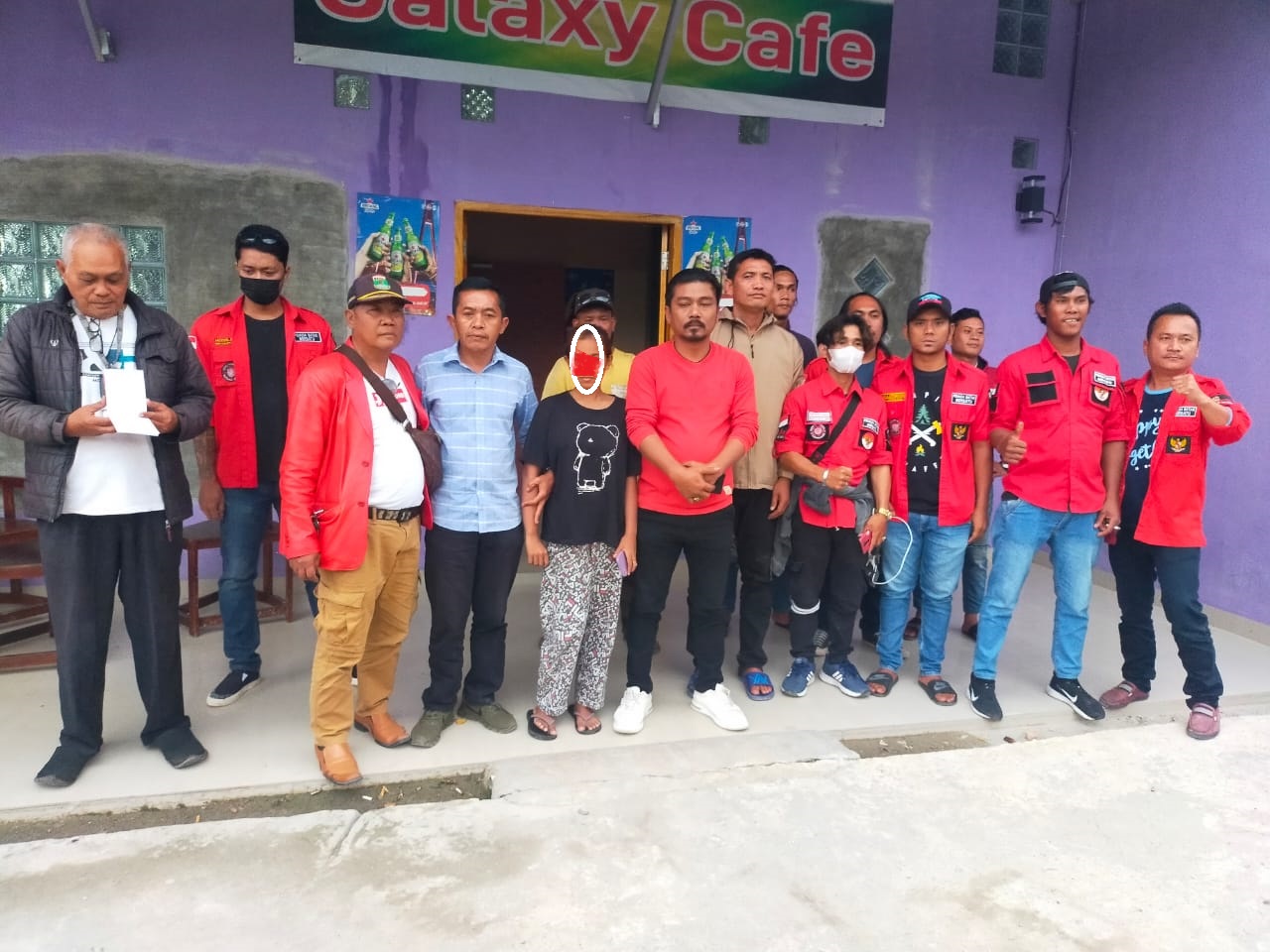Pemuda Batak Bersatu Selamatkan Dua Orang Remaja Dibawah Umur Dari Cafe Tempat Hiburan Malam di Samosir