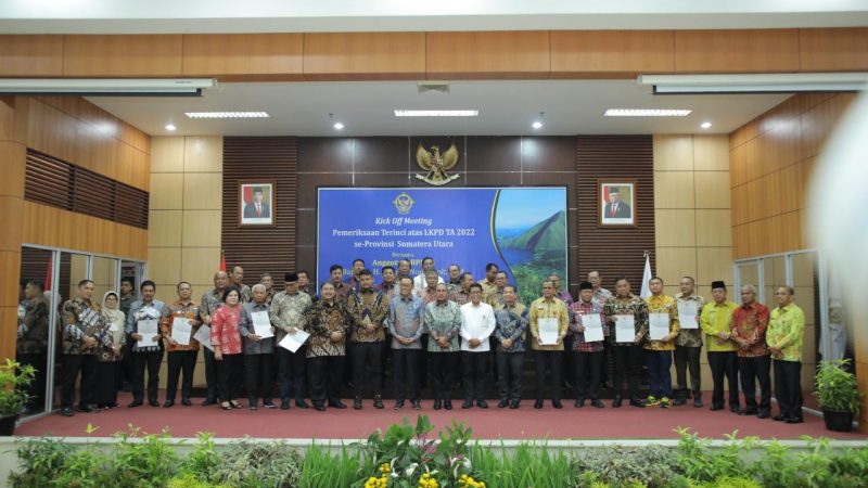 Bupati Asahan Ikuti Kick off Meeting dengan Anggota V BPK RI