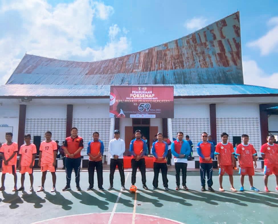 Hari Bhakti Pemasyarakatan, Lapas Siborongborong Dimeriahkan Pekan Olahraga dan Seni