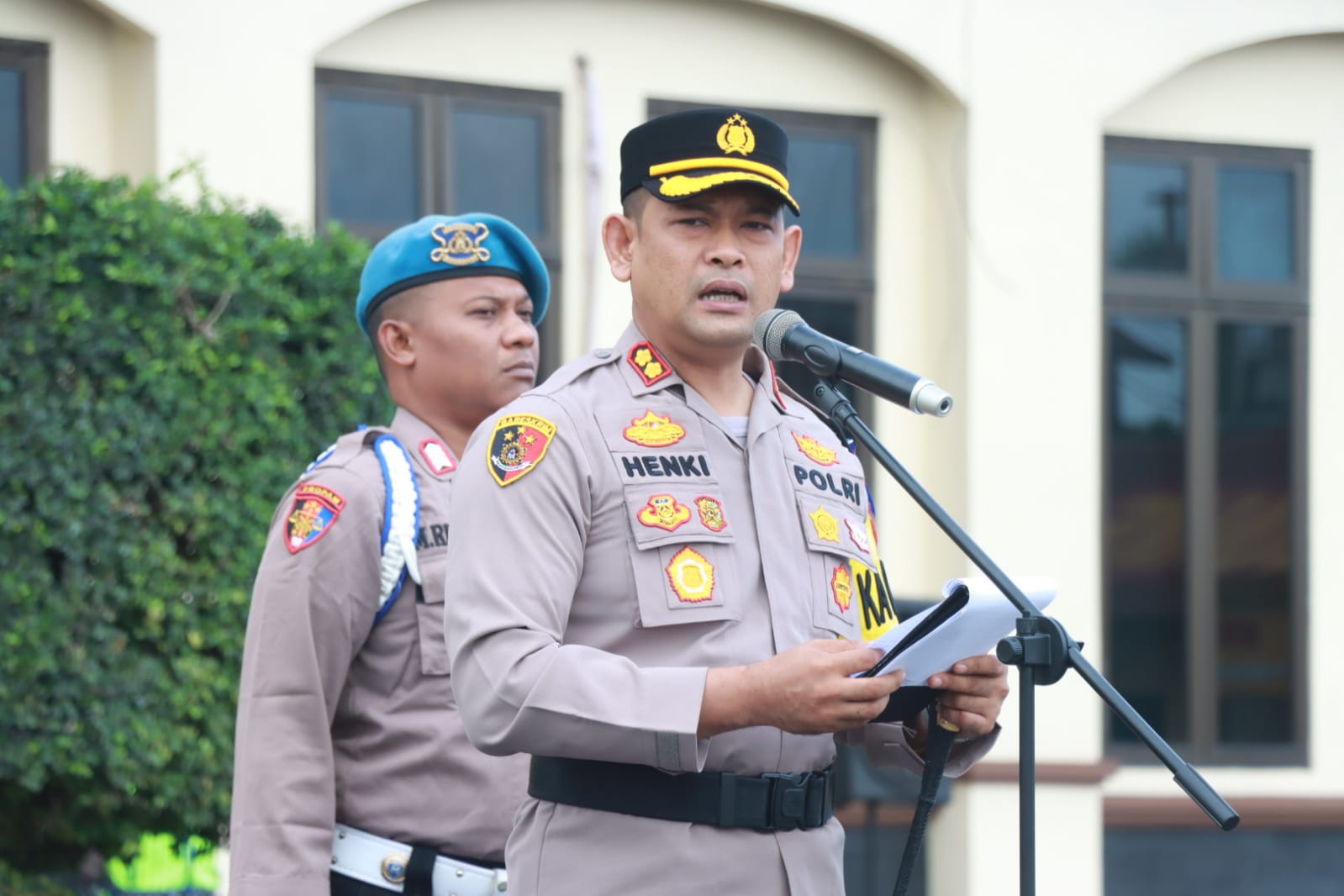 Kapolres Lhokseumawe Ajak Masyarakat Dukung Pencegahan Karhutla