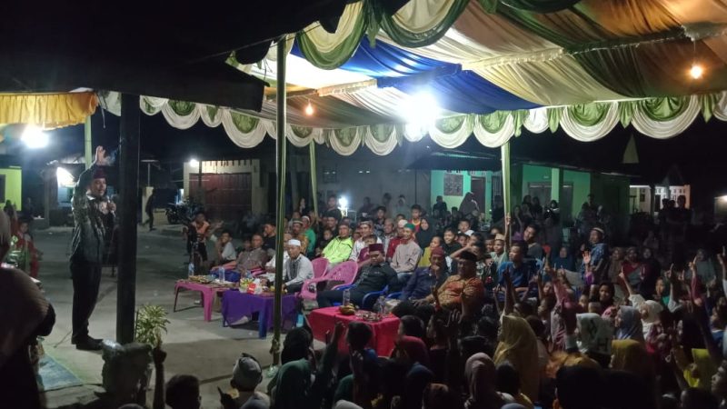 Perwiritan Al Hikmah Bersama Pemdes Bagan Kuala Gelar Peringatan Isra’ Mi’raj 1444 Hijriah